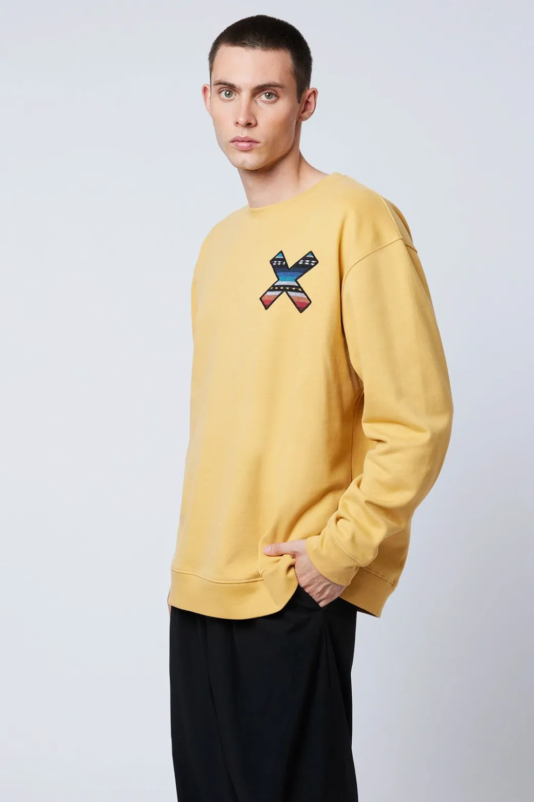 SUDADERA CLASSIC AMARILLA