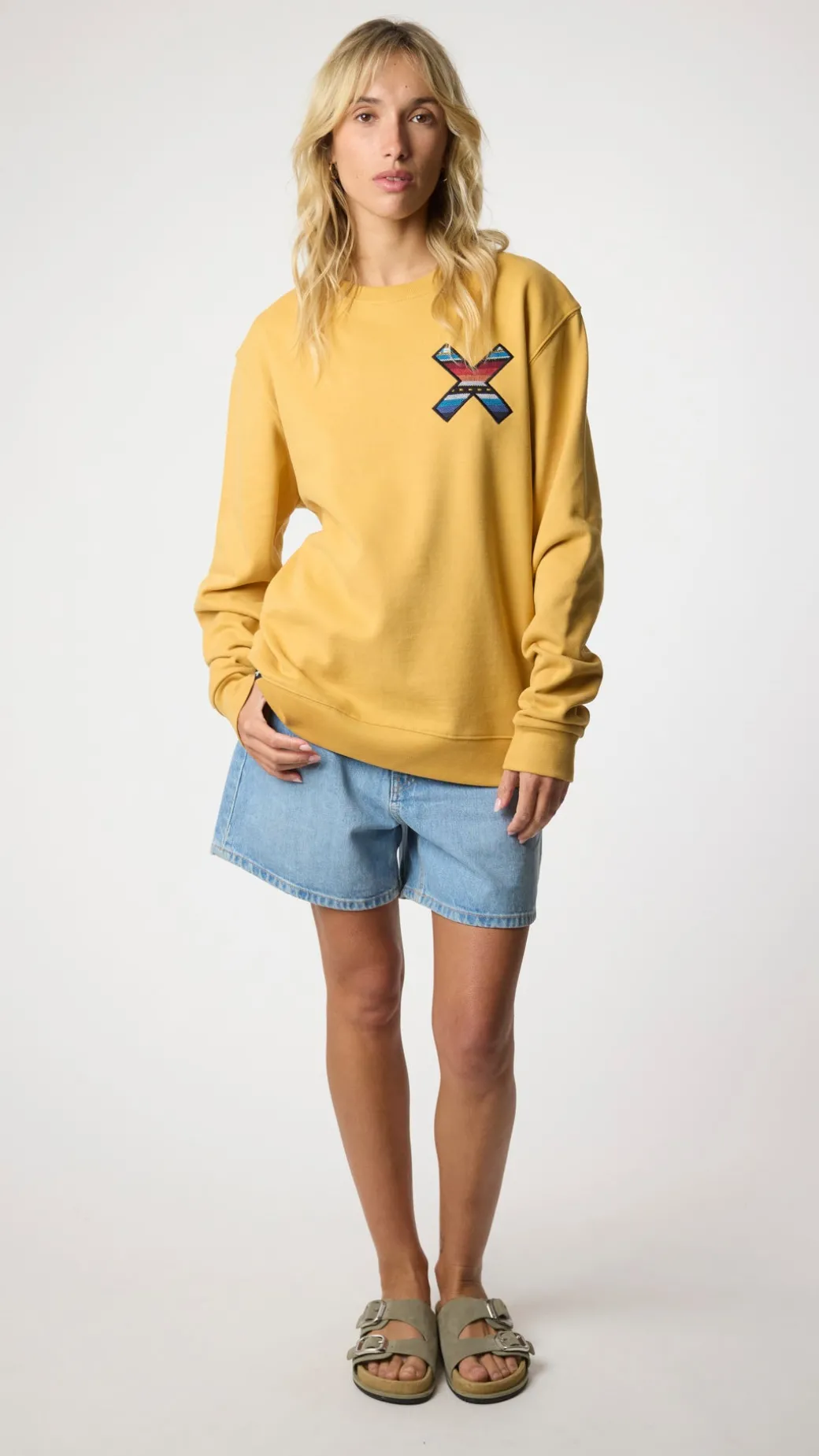 SUDADERA CLASSIC AMARILLA