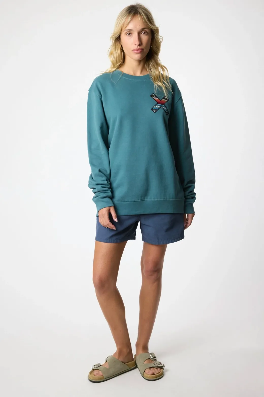 SUDADERA CLASSIC AMAZON GREEN