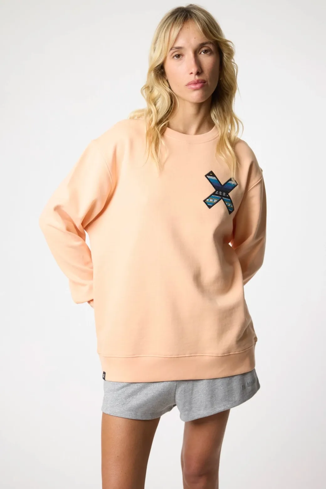 SUDADERA CLASSIC APRICOT
