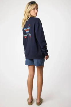 SUDADERA CLASSIC AZUL MARINO