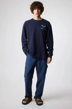 SUDADERA CLASSIC AZUL MARINO