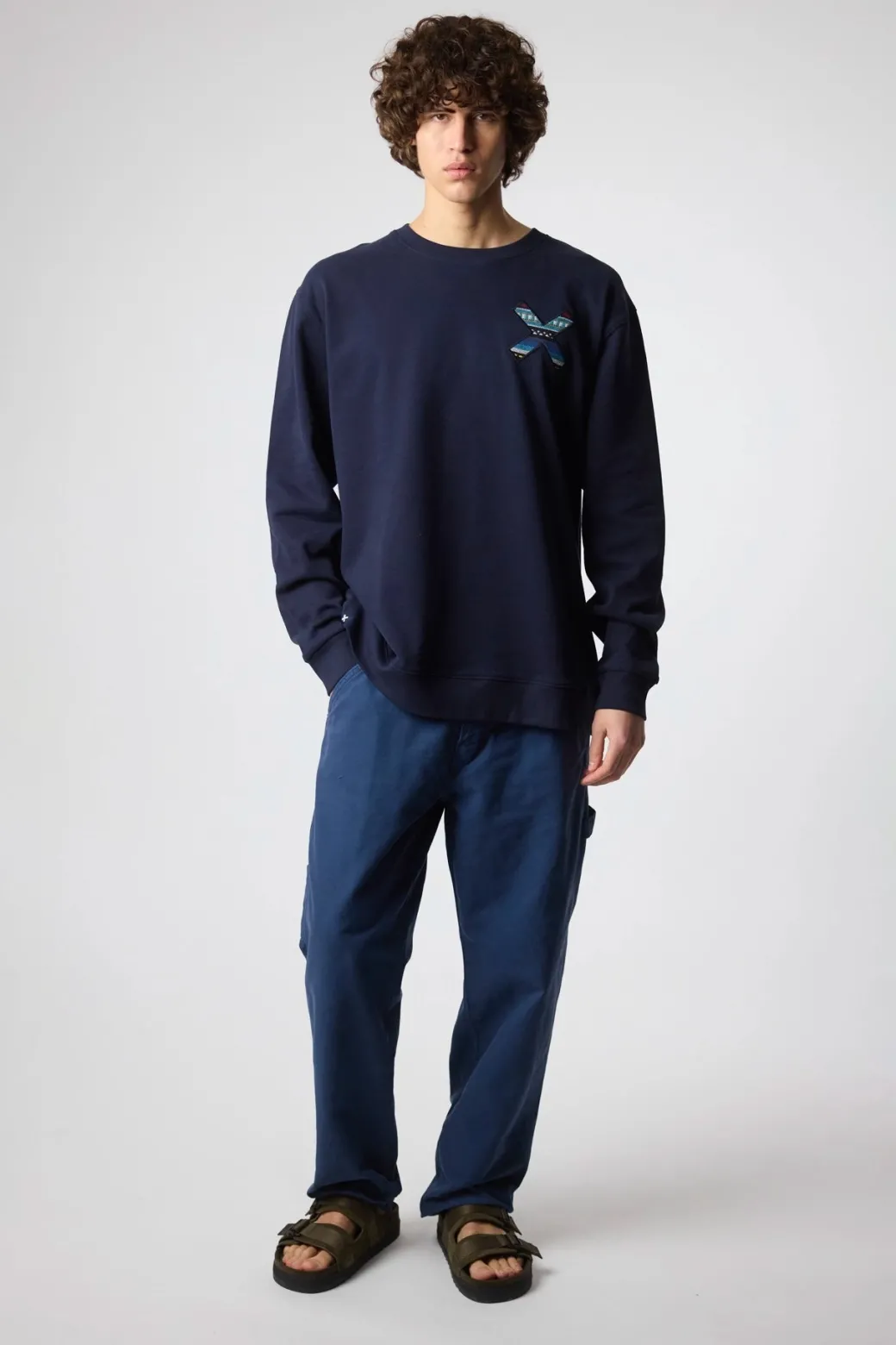 SUDADERA CLASSIC AZUL MARINO