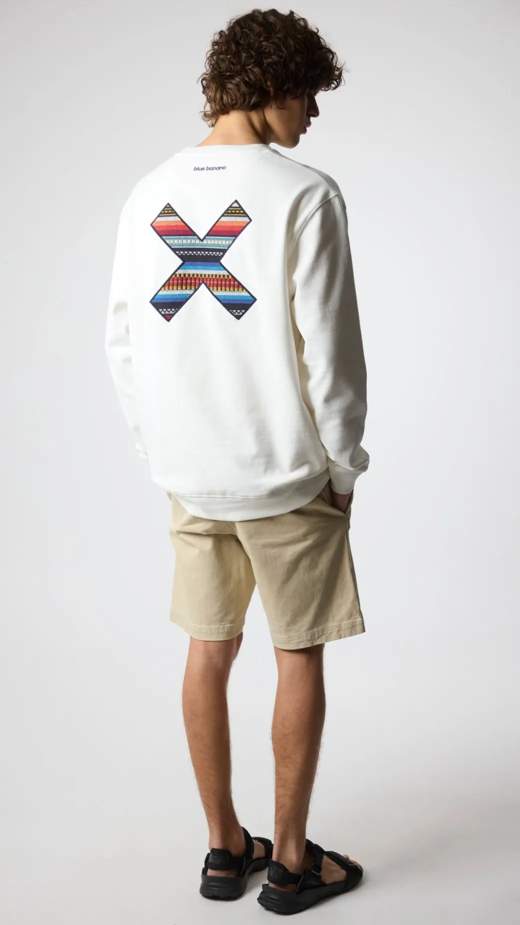 SUDADERA CLASSIC BLANCO ROTO
