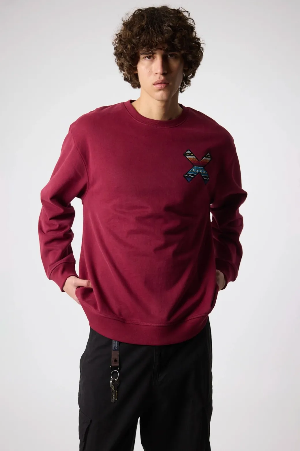 SUDADERA CLASSIC BURGUNDY