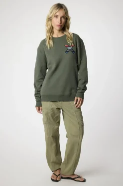 SUDADERA CLASSIC CAQUI