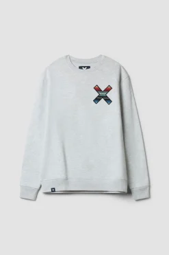SUDADERA CLASSIC LIGHT GREY MELANGE