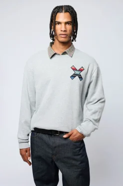 SUDADERA CLASSIC LIGHT GREY MELANGE