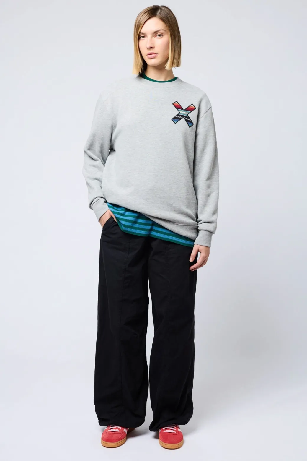 SUDADERA CLASSIC LIGHT GREY MELANGE