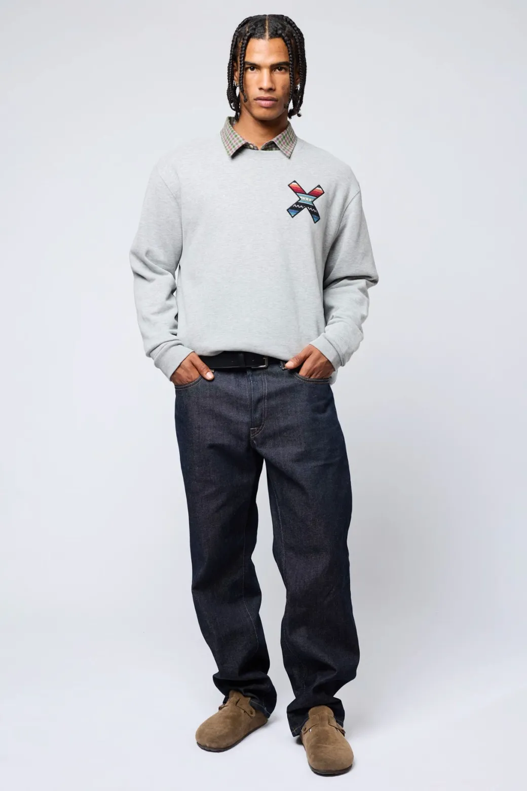 SUDADERA CLASSIC LIGHT GREY MELANGE
