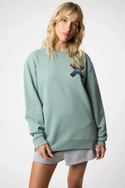 SUDADERA CLASSIC MENTA