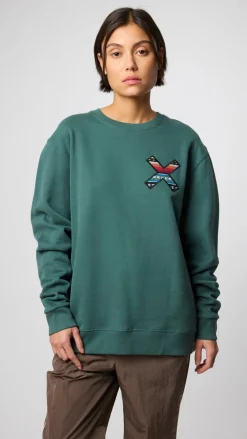 SUDADERA CLASSIC TREKKING GREEN