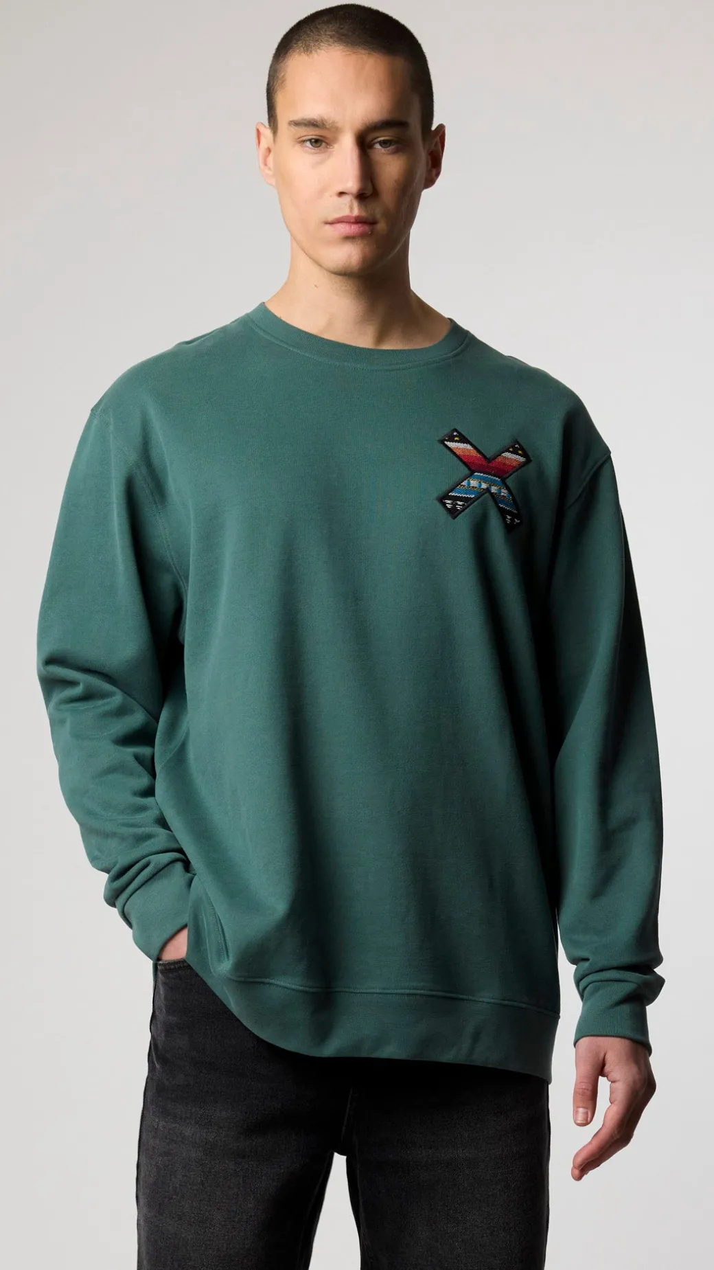 SUDADERA CLASSIC TREKKING GREEN
