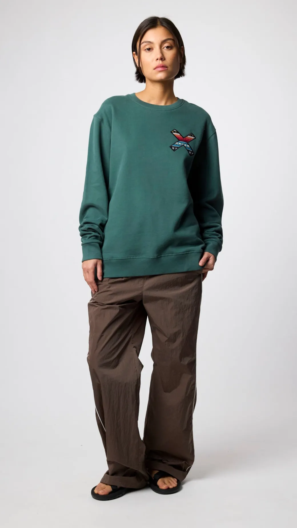 SUDADERA CLASSIC TREKKING GREEN