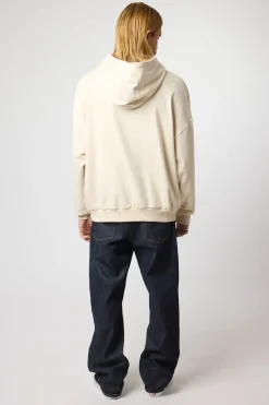 SUDADERA CON CAPUCHA BASIC PREMIUM CRD BLANCO ROTO