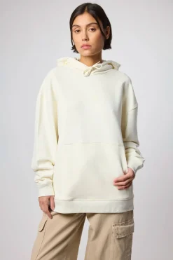 SUDADERA CON CAPUCHA BONFIRE CREMA