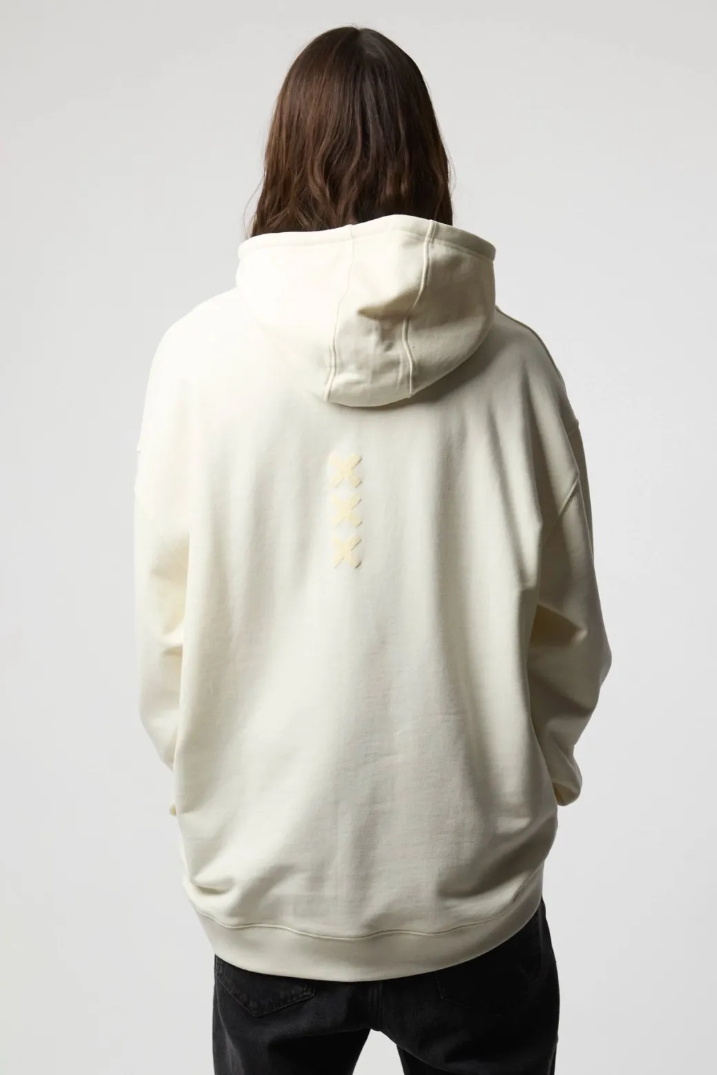 SUDADERA CON CAPUCHA BONFIRE CREMA