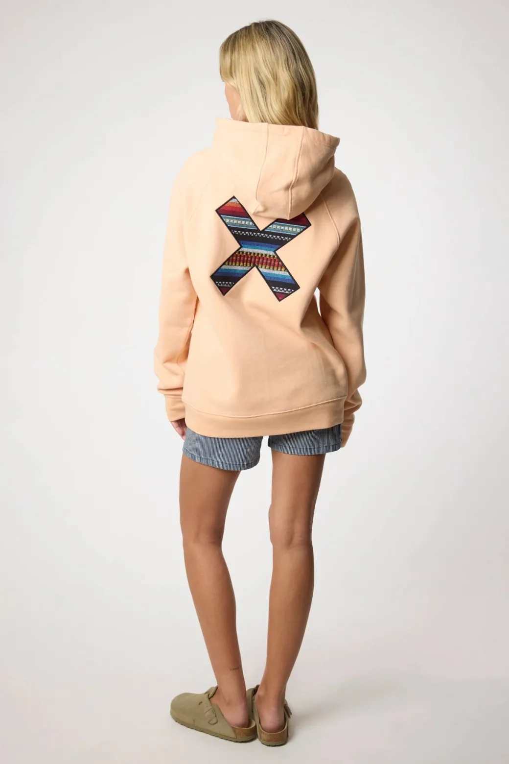 SUDADERA CON CAPUCHA CLASSIC APRICOT