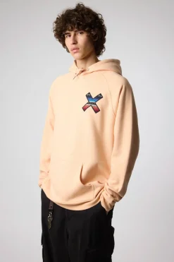 SUDADERA CON CAPUCHA CLASSIC APRICOT