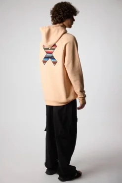 SUDADERA CON CAPUCHA CLASSIC APRICOT