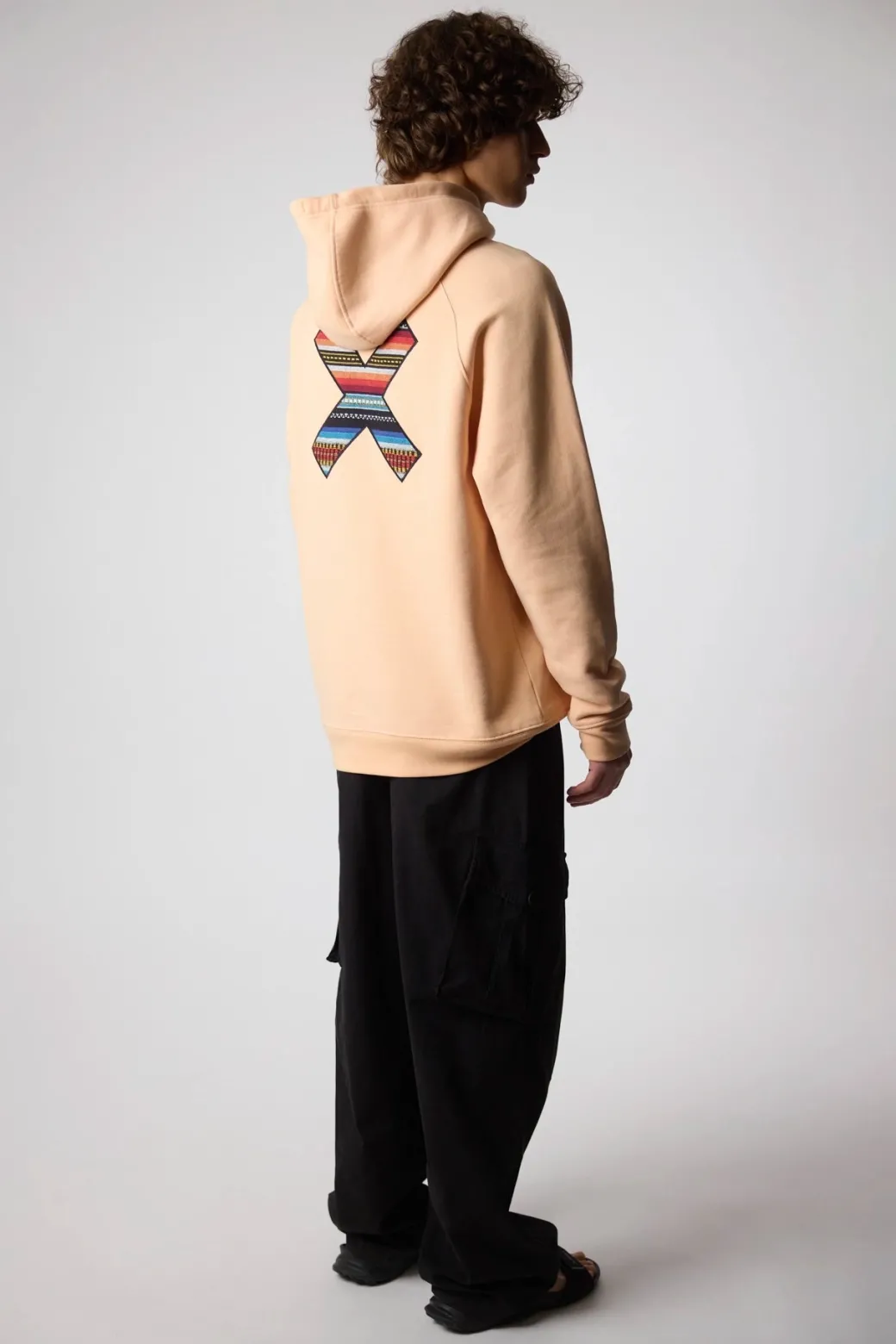 SUDADERA CON CAPUCHA CLASSIC APRICOT
