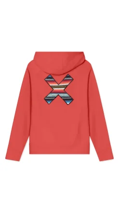 SUDADERA CON CAPUCHA CLASSIC ROJA