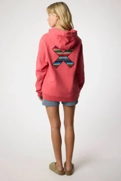 SUDADERA CON CAPUCHA CLASSIC ROJA