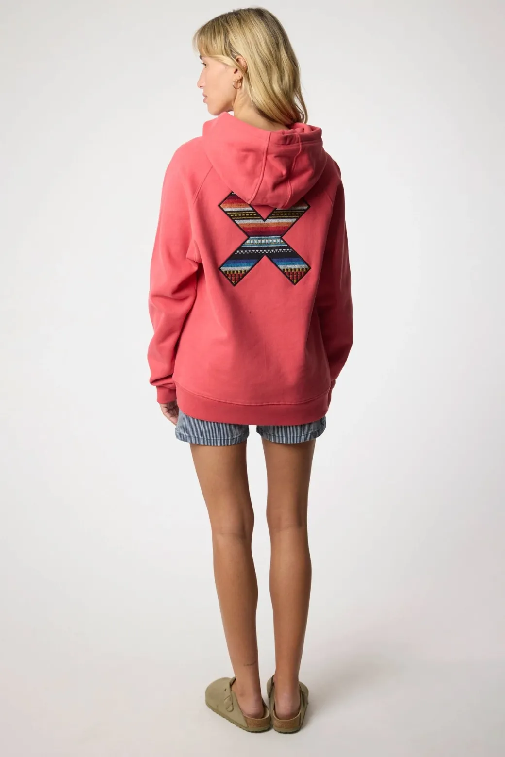SUDADERA CON CAPUCHA CLASSIC ROJA