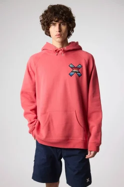 SUDADERA CON CAPUCHA CLASSIC ROJA