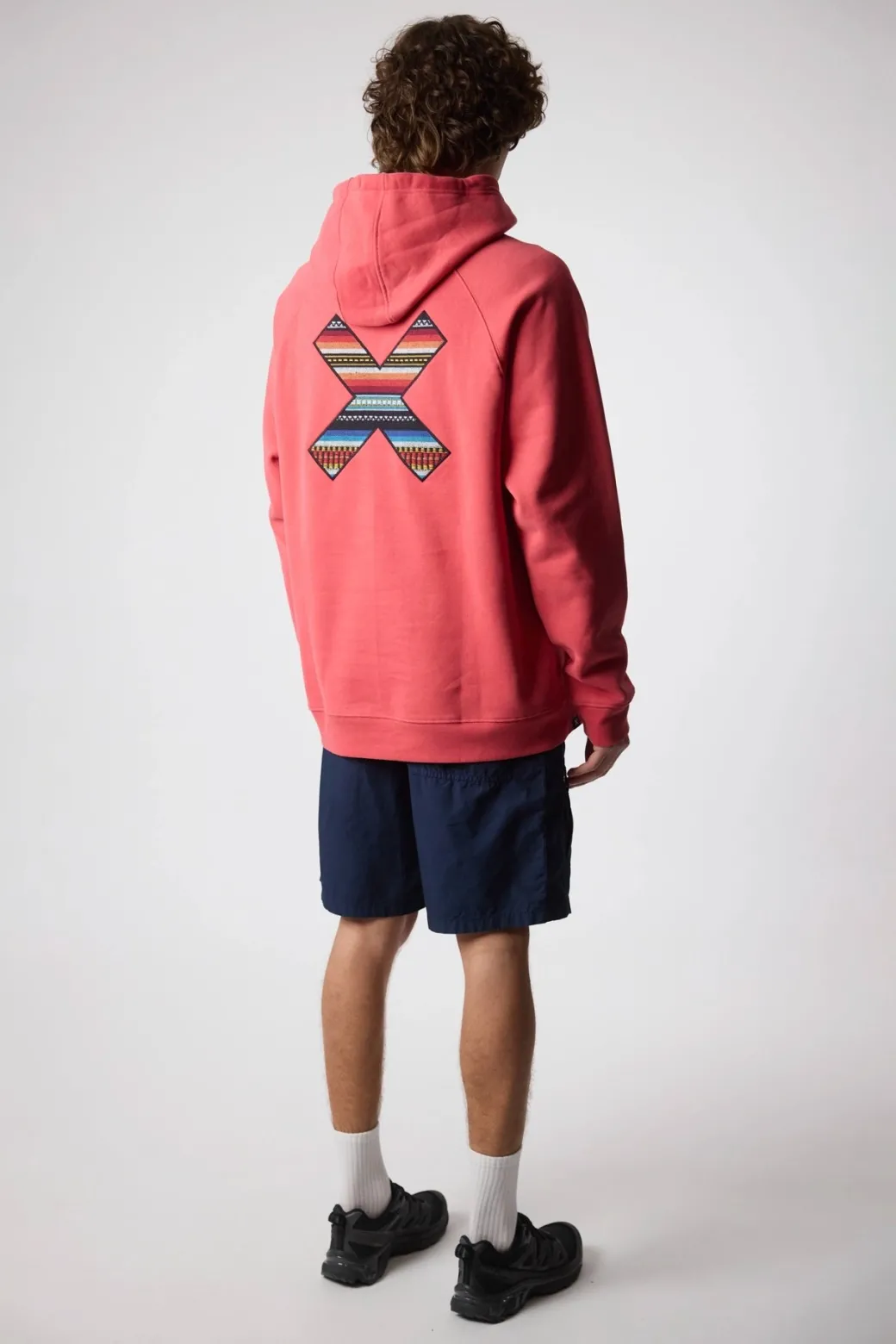 SUDADERA CON CAPUCHA CLASSIC ROJA