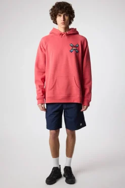 SUDADERA CON CAPUCHA CLASSIC ROJA