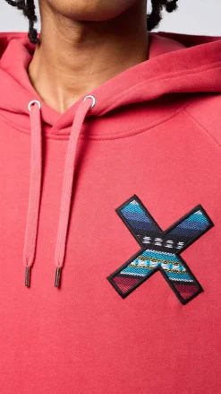 SUDADERA CON CAPUCHA CLASSIC ROJA
