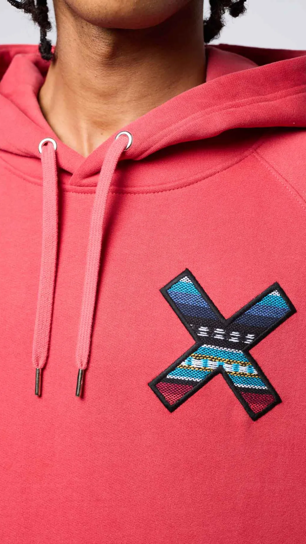 SUDADERA CON CAPUCHA CLASSIC ROJA