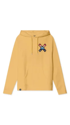 SUDADERA CON CAPUCHA CLASSIC AMARILLA
