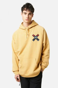 SUDADERA CON CAPUCHA CLASSIC AMARILLA