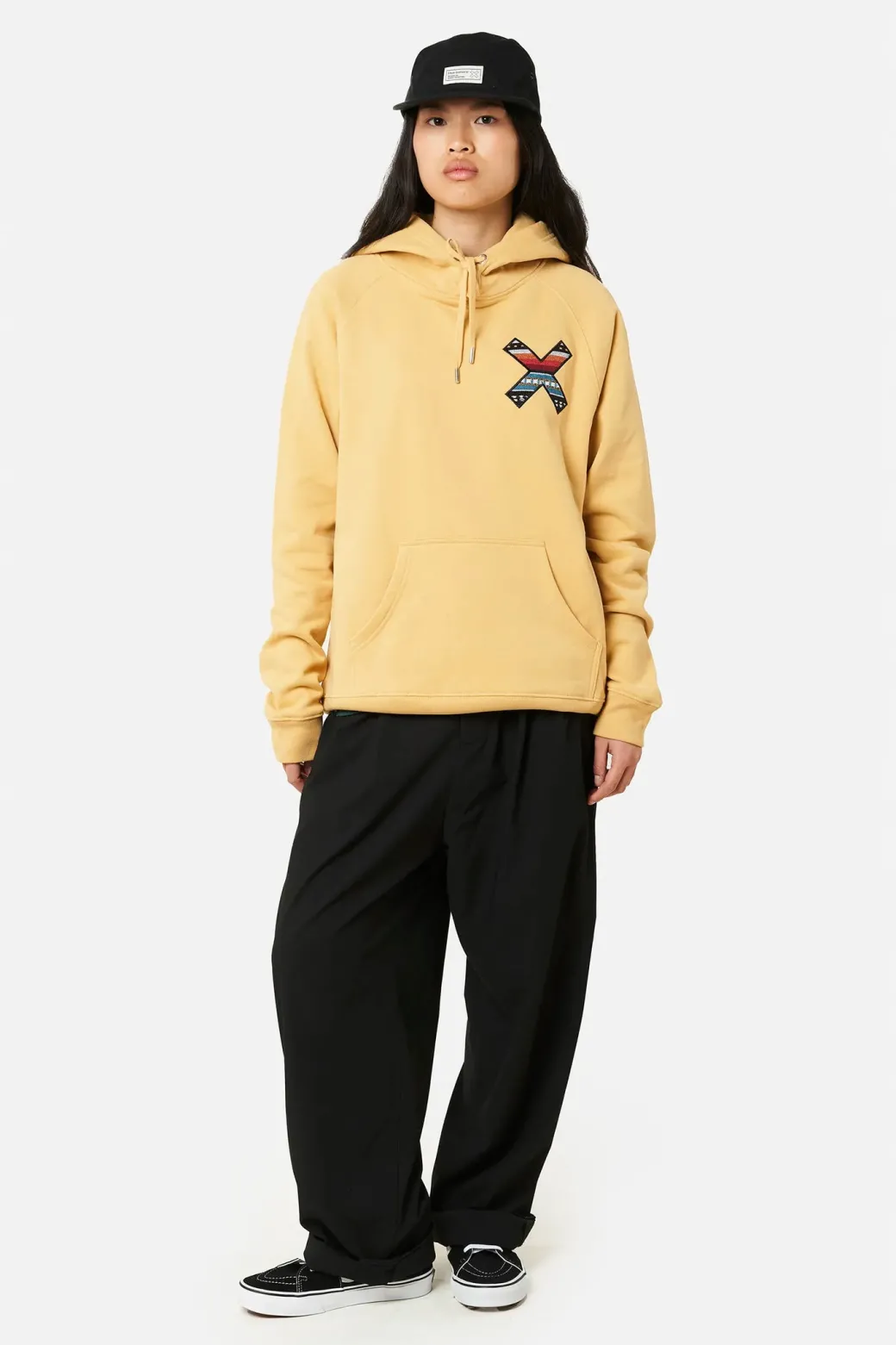 SUDADERA CON CAPUCHA CLASSIC AMARILLA