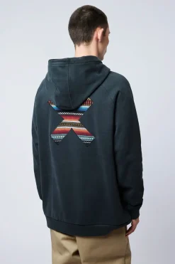 SUDADERA CON CAPUCHA CLASSIC ANTRACITA