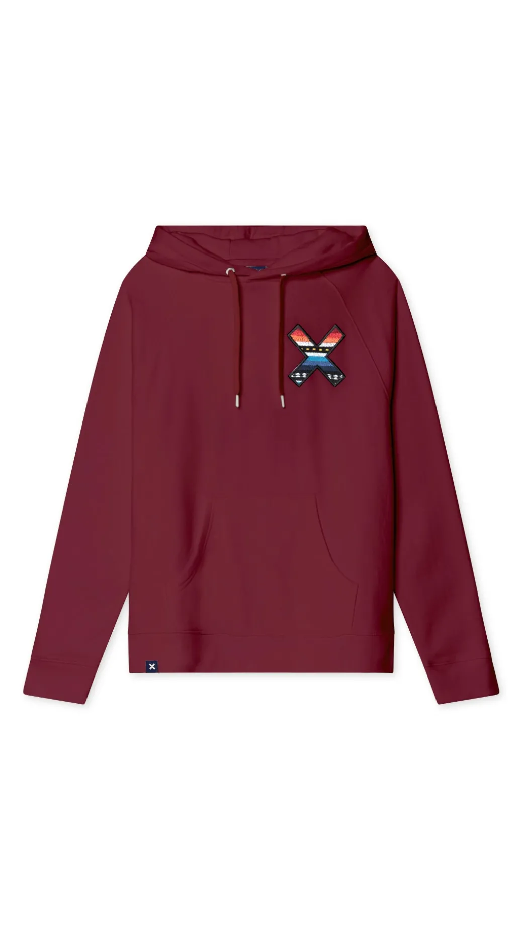 SUDADERA CON CAPUCHA CLASSIC BURGUNDY
