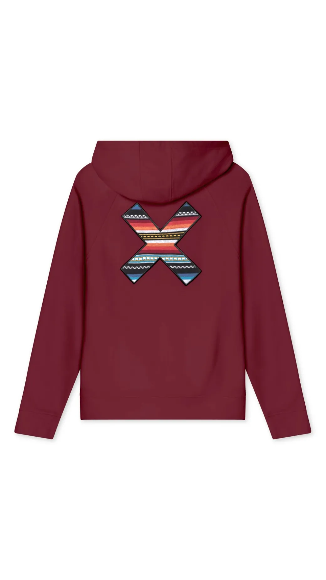 SUDADERA CON CAPUCHA CLASSIC BURGUNDY
