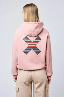 SUDADERA CON CAPUCHA CLASSIC PEACH