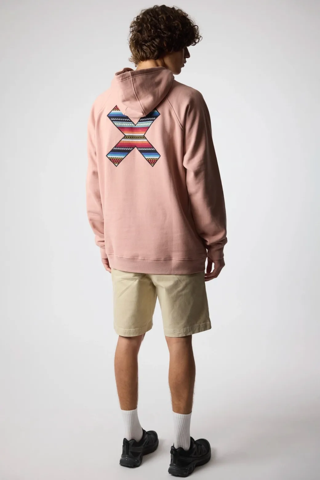 SUDADERA CON CAPUCHA CLASSIC PEACH