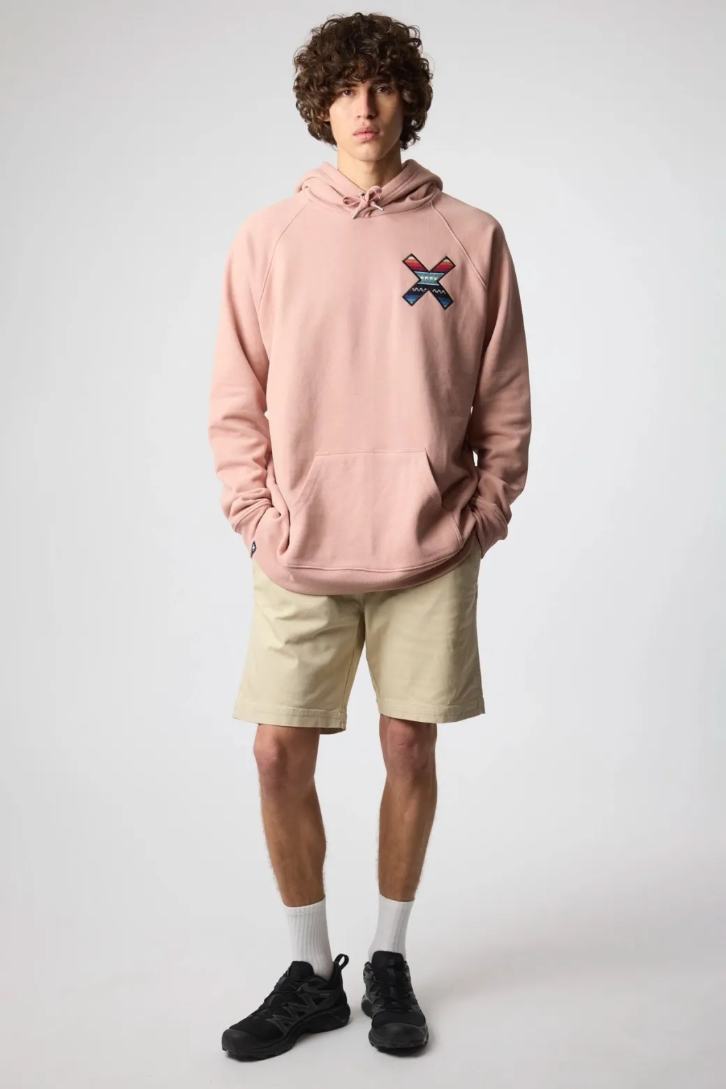 SUDADERA CON CAPUCHA CLASSIC PEACH