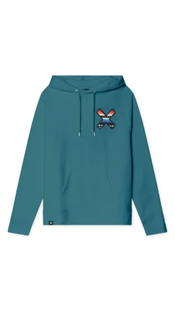 SUDADERA CON CAPUCHA CLASSIC AMAZON GREEN