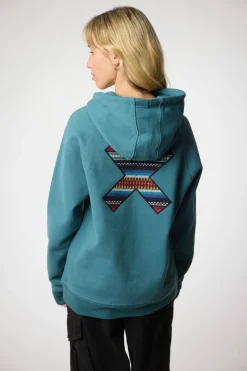 SUDADERA CON CAPUCHA CLASSIC AMAZON GREEN