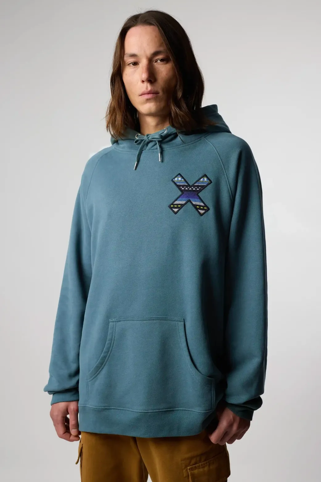 SUDADERA CON CAPUCHA CLASSIC AMAZON GREEN