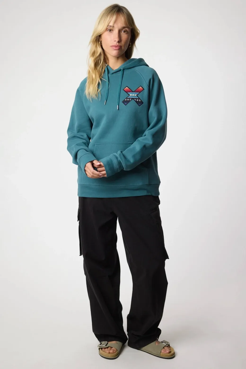 SUDADERA CON CAPUCHA CLASSIC AMAZON GREEN