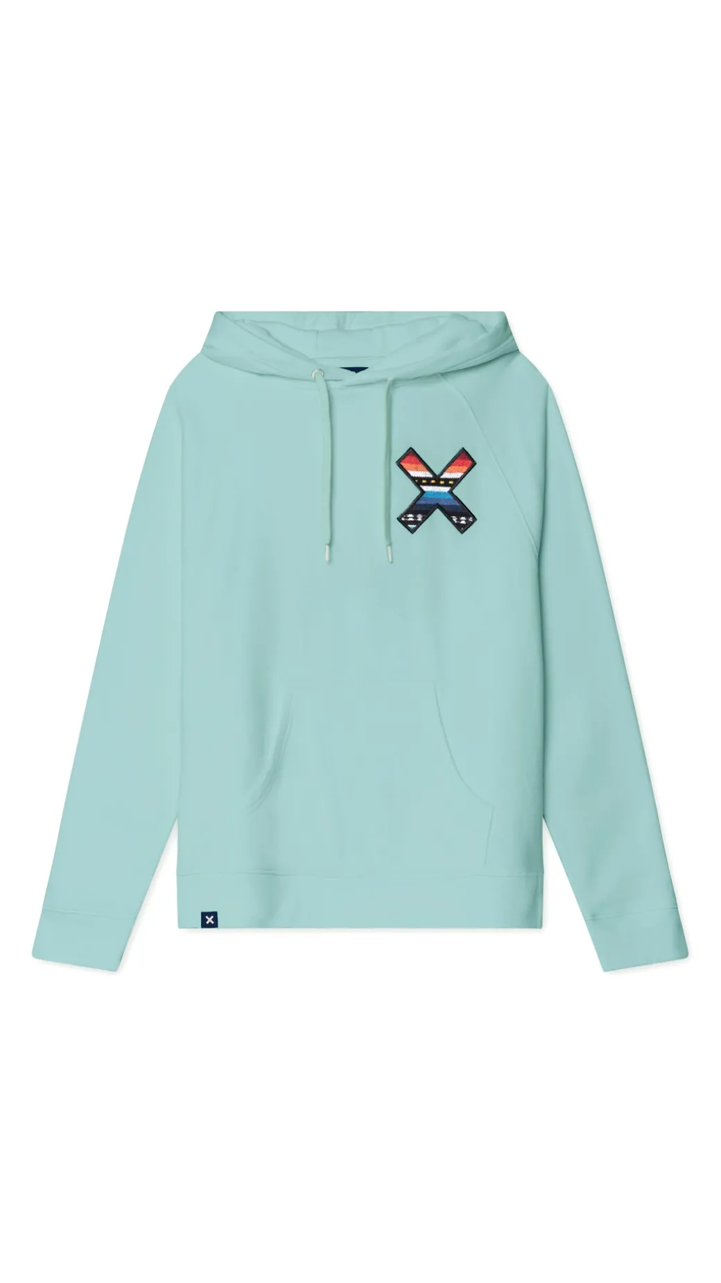 SUDADERA CON CAPUCHA CLASSIC ACQUA