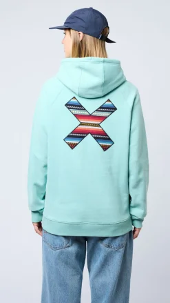 SUDADERA CON CAPUCHA CLASSIC ACQUA