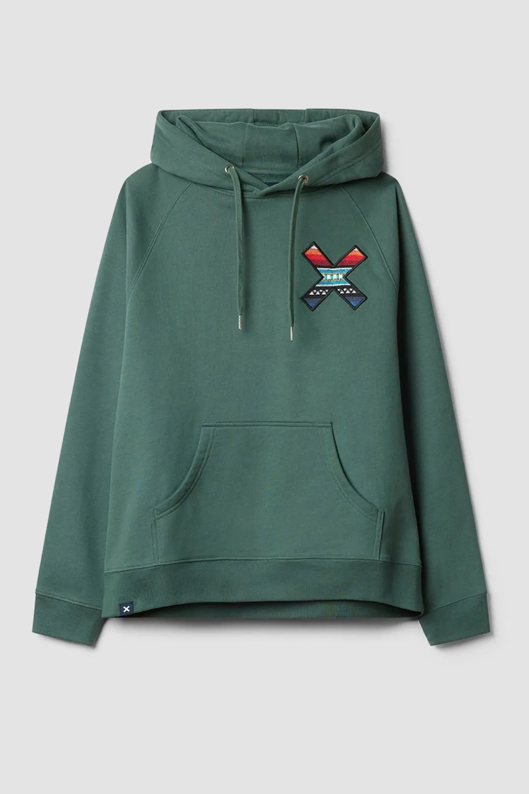 SUDADERA CON CAPUCHA CLASSIC TREKKING GREEN