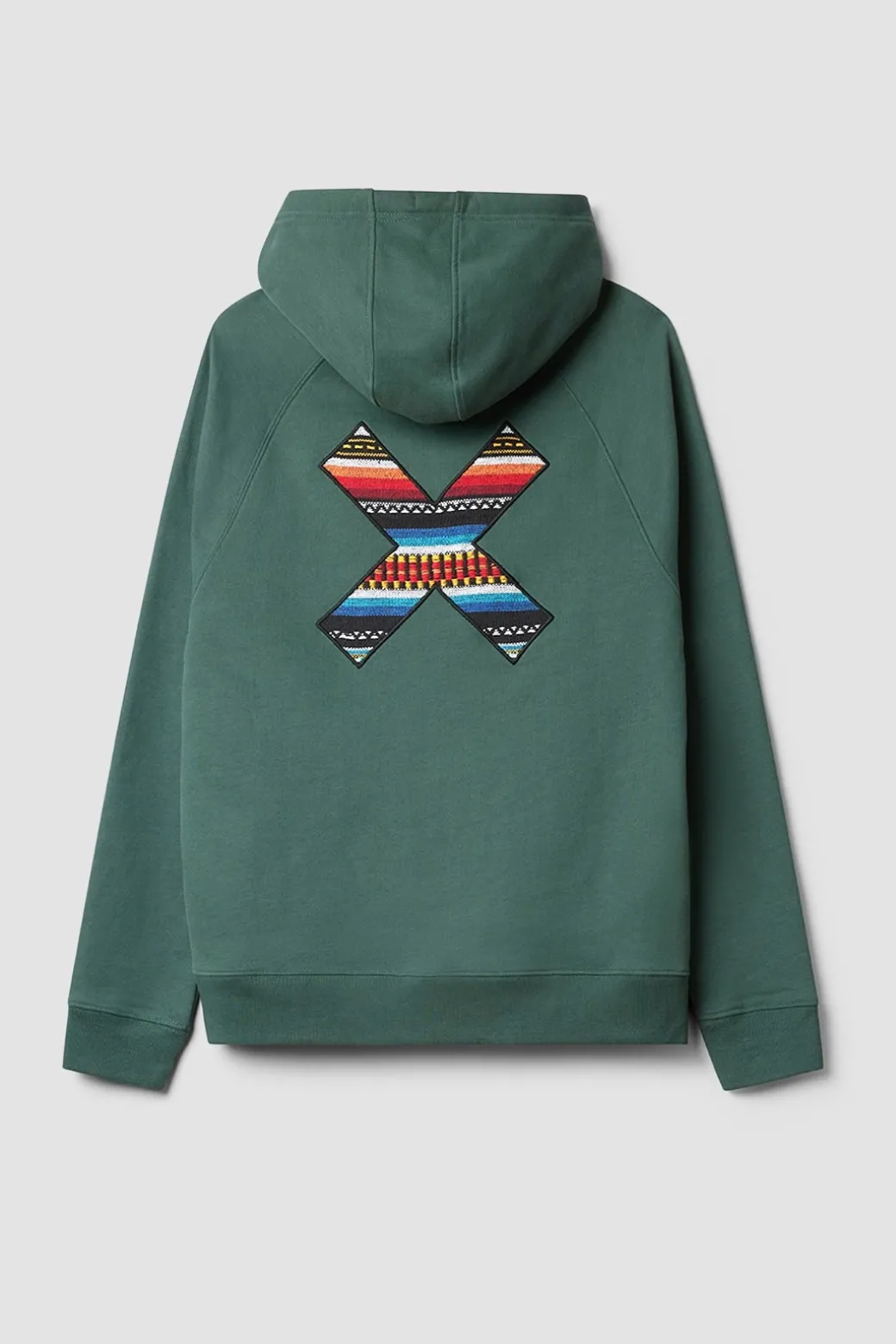 SUDADERA CON CAPUCHA CLASSIC TREKKING GREEN
